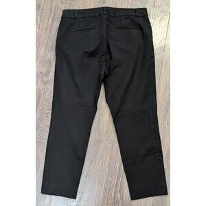 Banana Republic Sloan Black Slim Ankle Pants Size 6 Short Work Business Travel